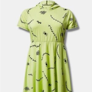 TORRID NWT Size 4 Disney The Nightmare Before Christmas Oogie Boogie Mini Hoode…